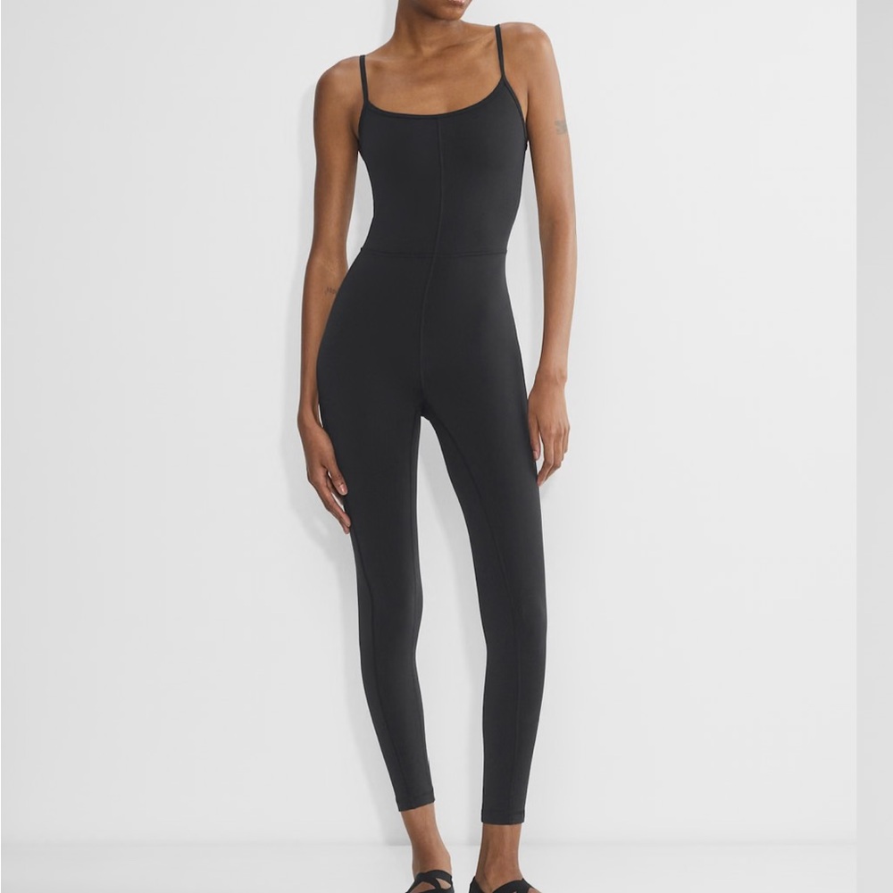Aritzia black divinity romper